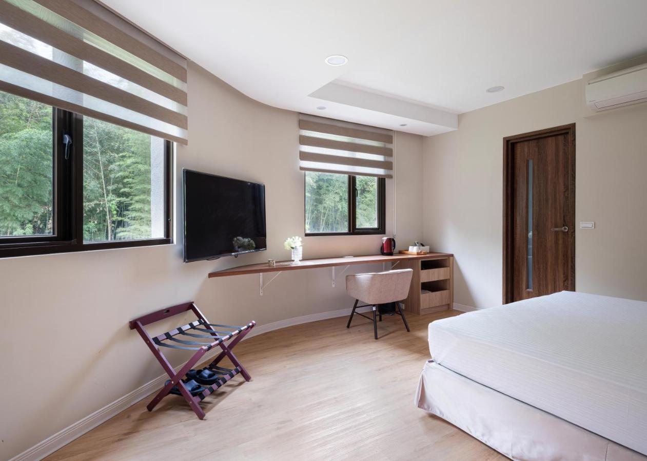 名竹旅社 Minzu Hotel Lugu Exterior photo